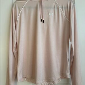 Under Armour Soft Pink Lightweight Hoodie Sz M